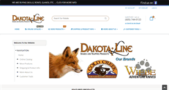 Desktop Screenshot of dakotalinesnares.com